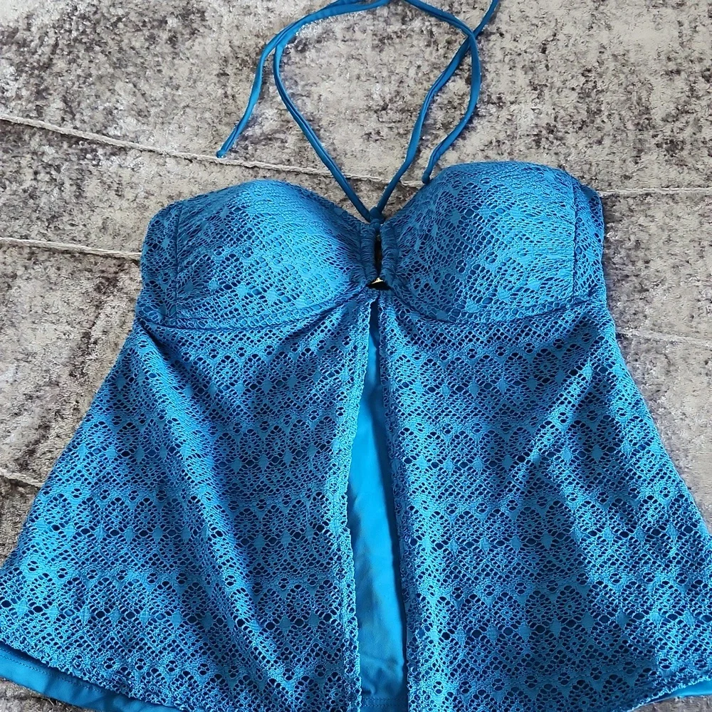NWOT Venus Size 8 Fully Lined Lace Tankini - Picture 3 of 5
